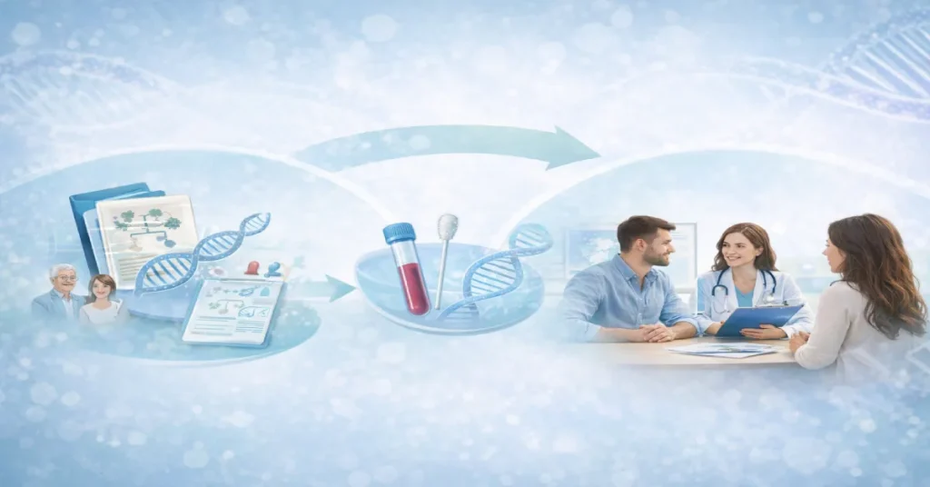 مراحل آزمایش ژنتیک برای ازدواج: مسیری به سوی تصمیمات آگاهانه برای نسل آینده