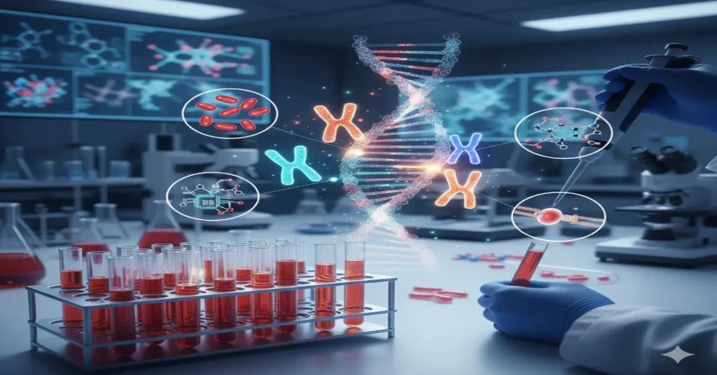 بررسی ژنها و بیماریهایی در آزمایش ژنتیک ازدواج