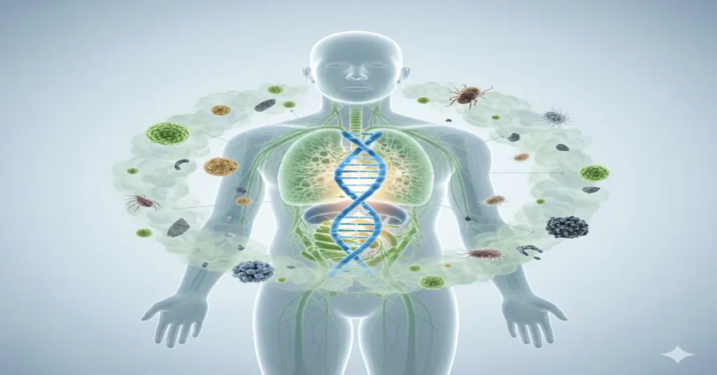 حساسیت ژنتیکی به آلرژی