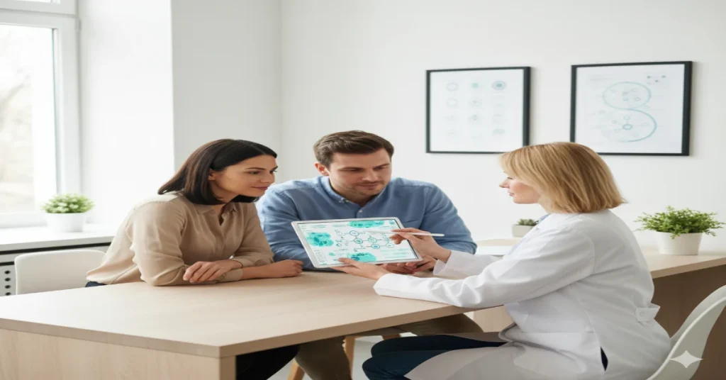 مشاوره نتایج آزمایش ژنتیک