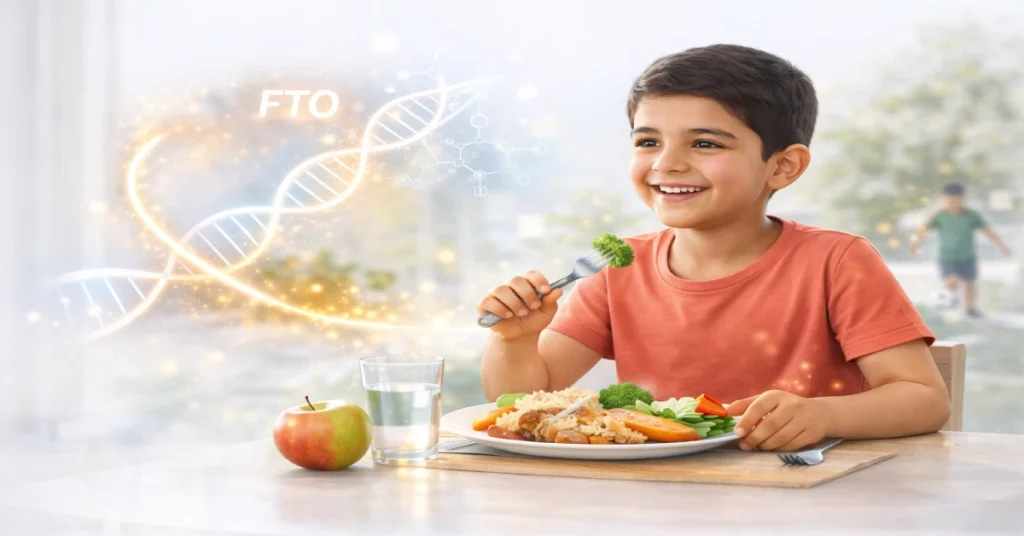 چگونگی چاقی کودکان با ژن ها