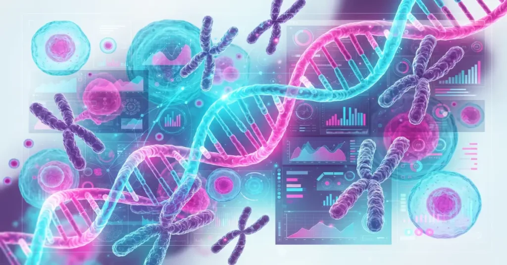 ساختار سلولی، مولکولهای DNA و آنالیز دادههای ژنتیکی
