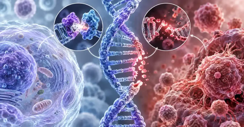 نقش ژن BRCA در ترمیم DNA و ارتباط اختلال آن با افزایش خطر رشد غیرطبیعی سلولها
